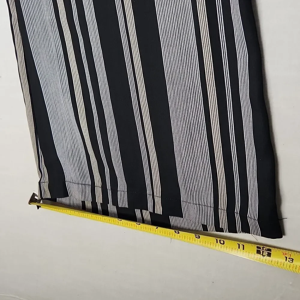 Socialite  Wide leg Stripped Summer breeze Pants Large